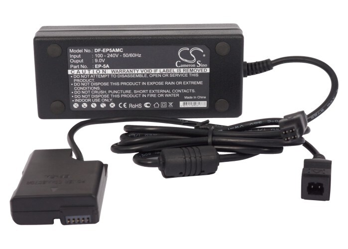 Batteri til DC-adapter for Nikon D3100, D3200, D5100 m.fl.