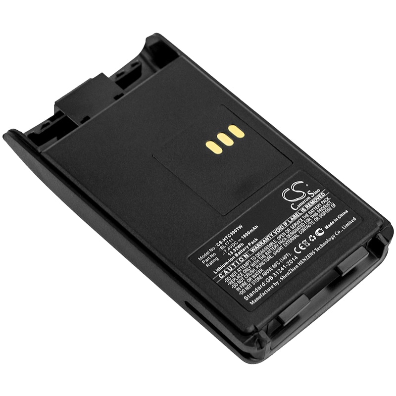 Batteri til toveis radio for HYT TC3000, TC-3600, TC-3600M