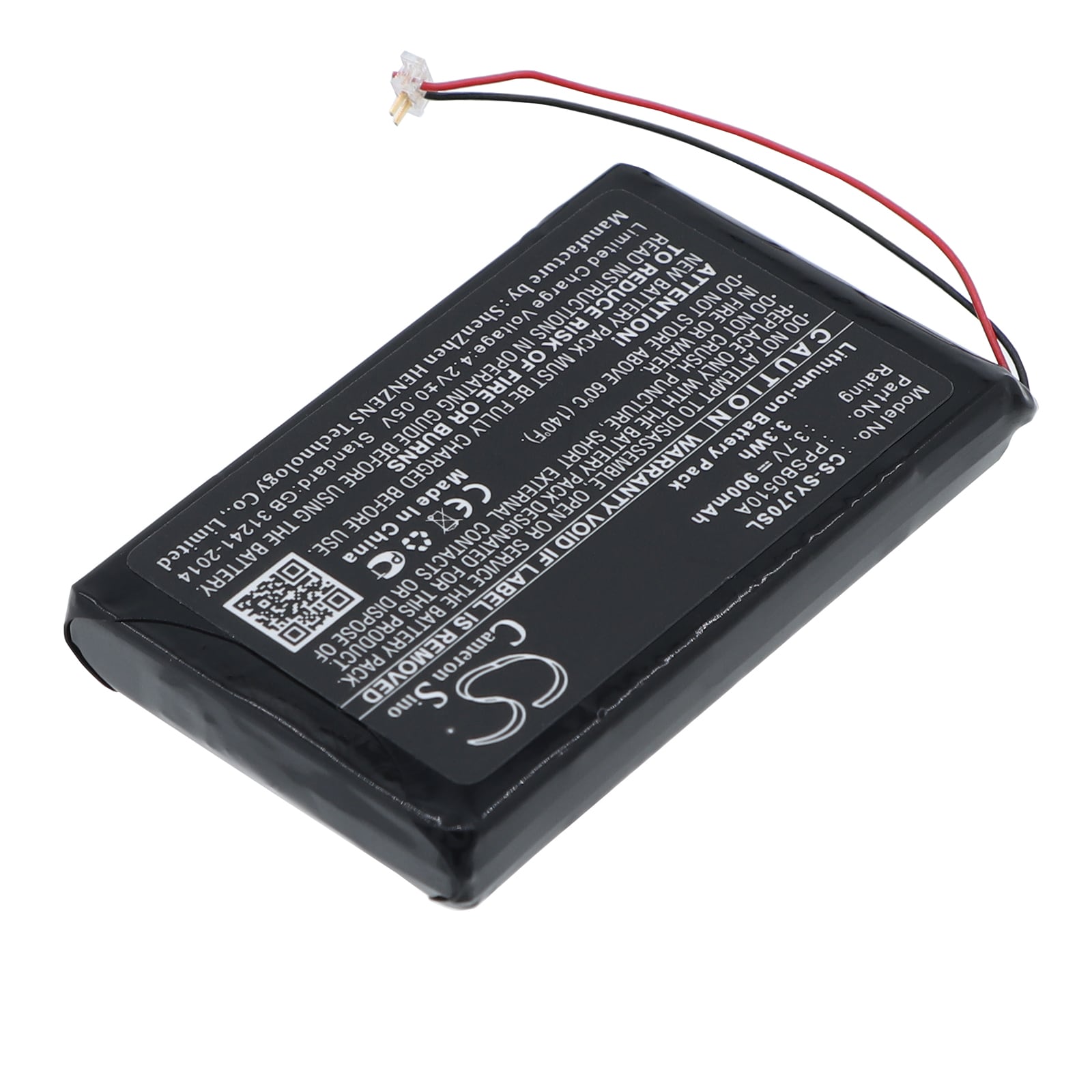 Batteri til mediaspiller for Samsung YH-J70, YH-J70JLB, YH-J70JLW m.fl.