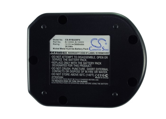 Batteri til elektriske verktøy for Ryobi BID-1229, BID-1240, BID-1226 m.fl.