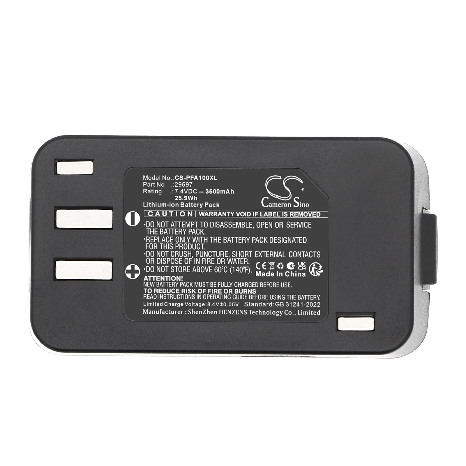 Batteri til strobelys for Profoto A1, A2, A1x m.fl.
