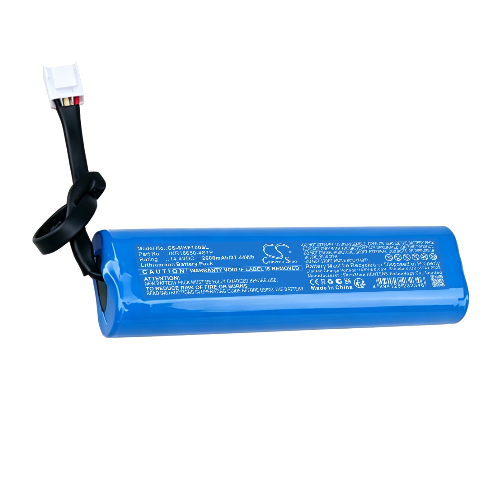 Batteri til Mackie FreePlay Live-foredragsholder