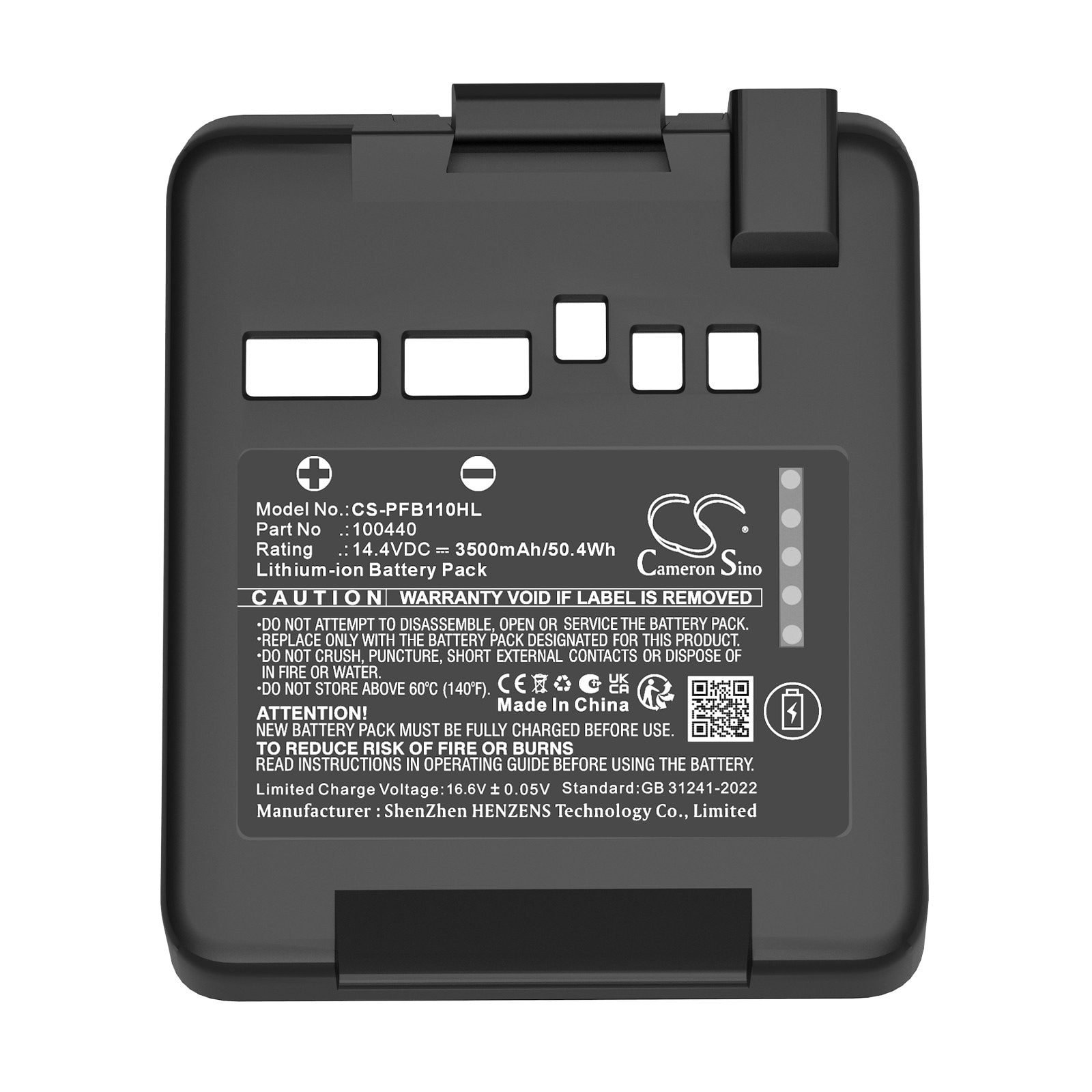 Batteri til strobelys for Profoto B10, B10X, B10 Plus m.fl.