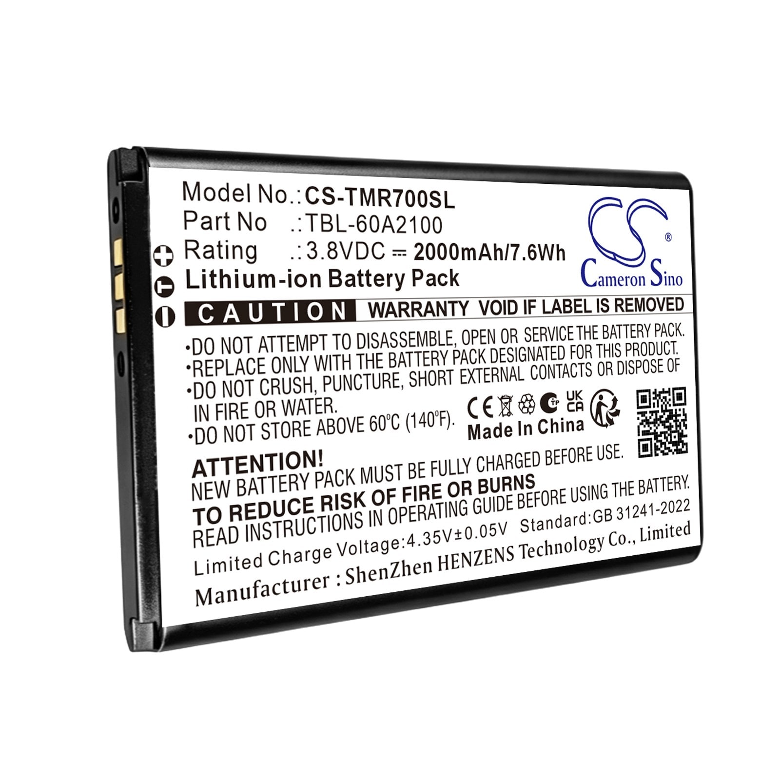 Batteri til Hotspot for TP-Link TL-M7000, TL-M7200