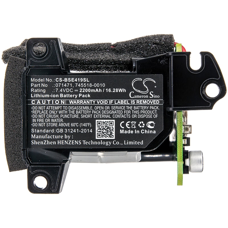 Batteri til Foredragsholder for Bose SoundLink Revolve, 419357, SoundLink Revolve+ m.fl.
