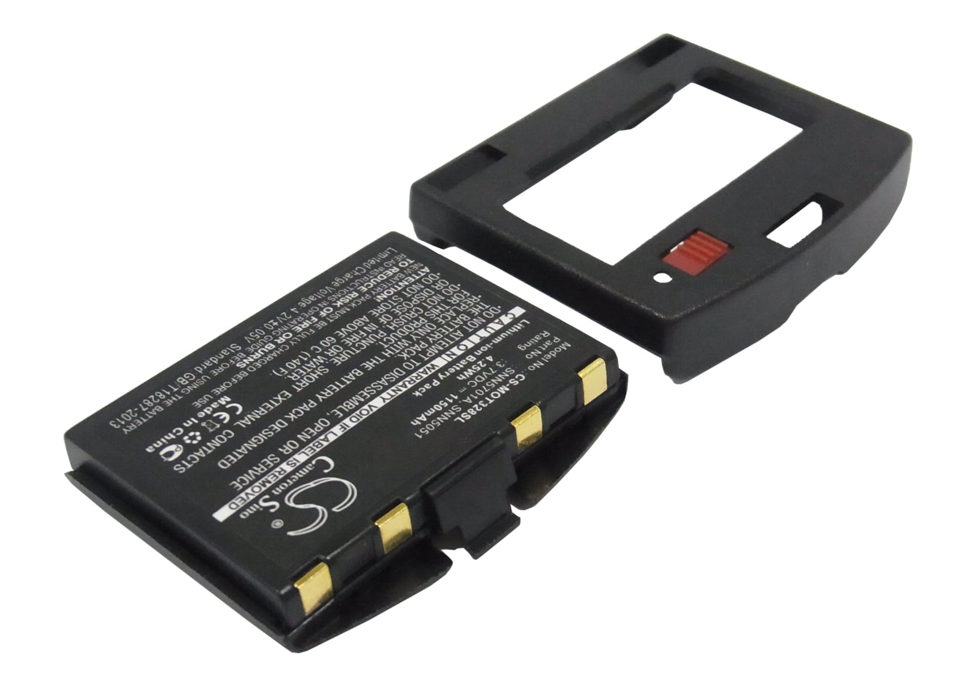 Batteri til mobiltelefon, smarttelefon for Motorola StarTac 306, StarTac 307, StarTac 308 m.fl.