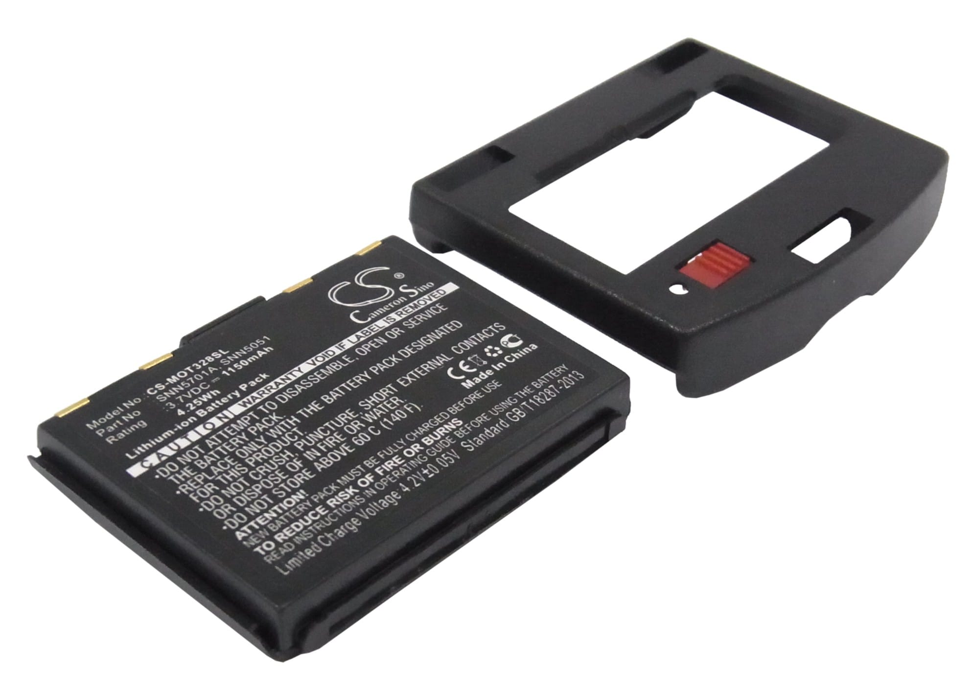 Batteri til mobiltelefon, smarttelefon for Motorola StarTac 306, StarTac 307, StarTac 308 m.fl.