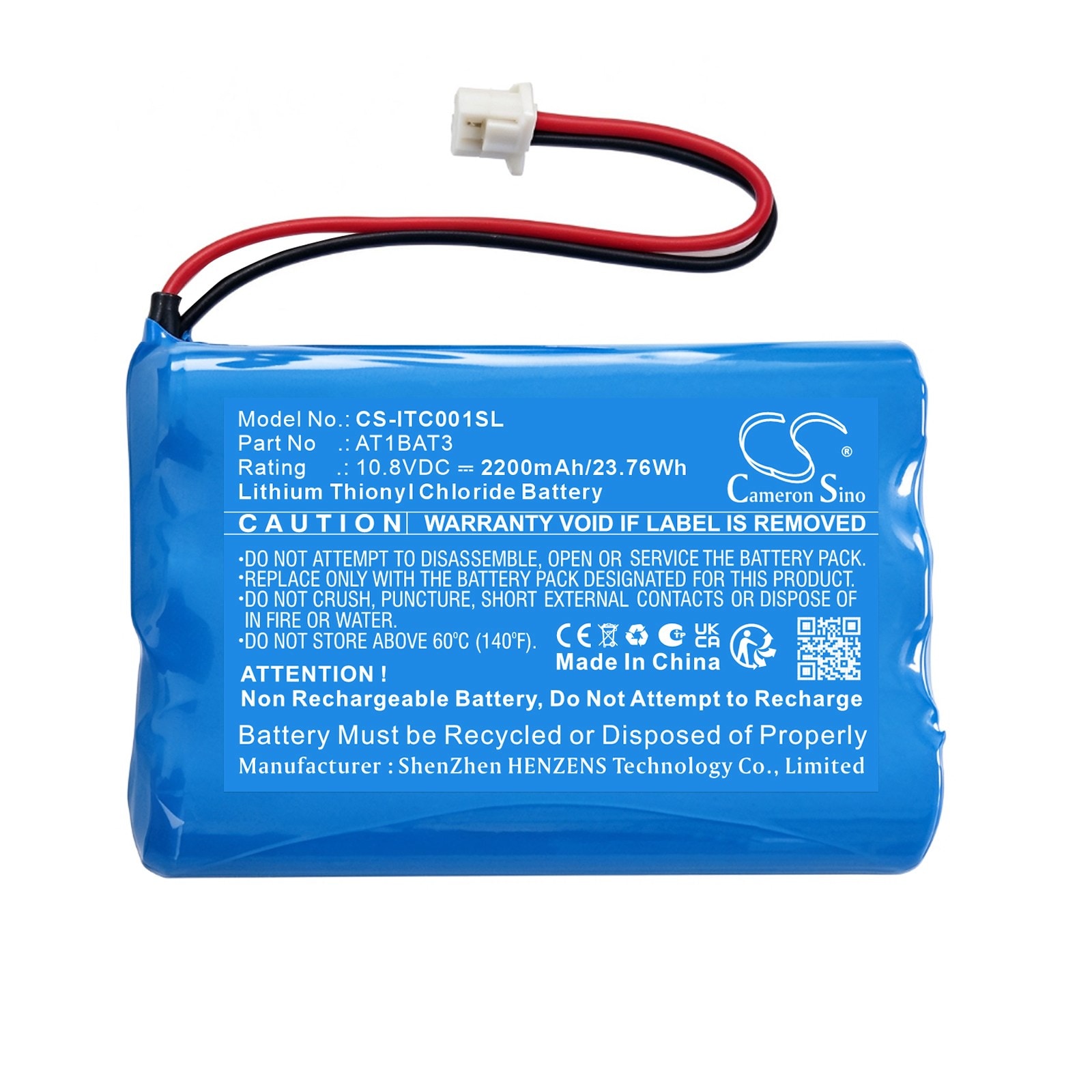 Batteri til kartlegging og testing, utstyr til iTrack Caravan Angel Tracker