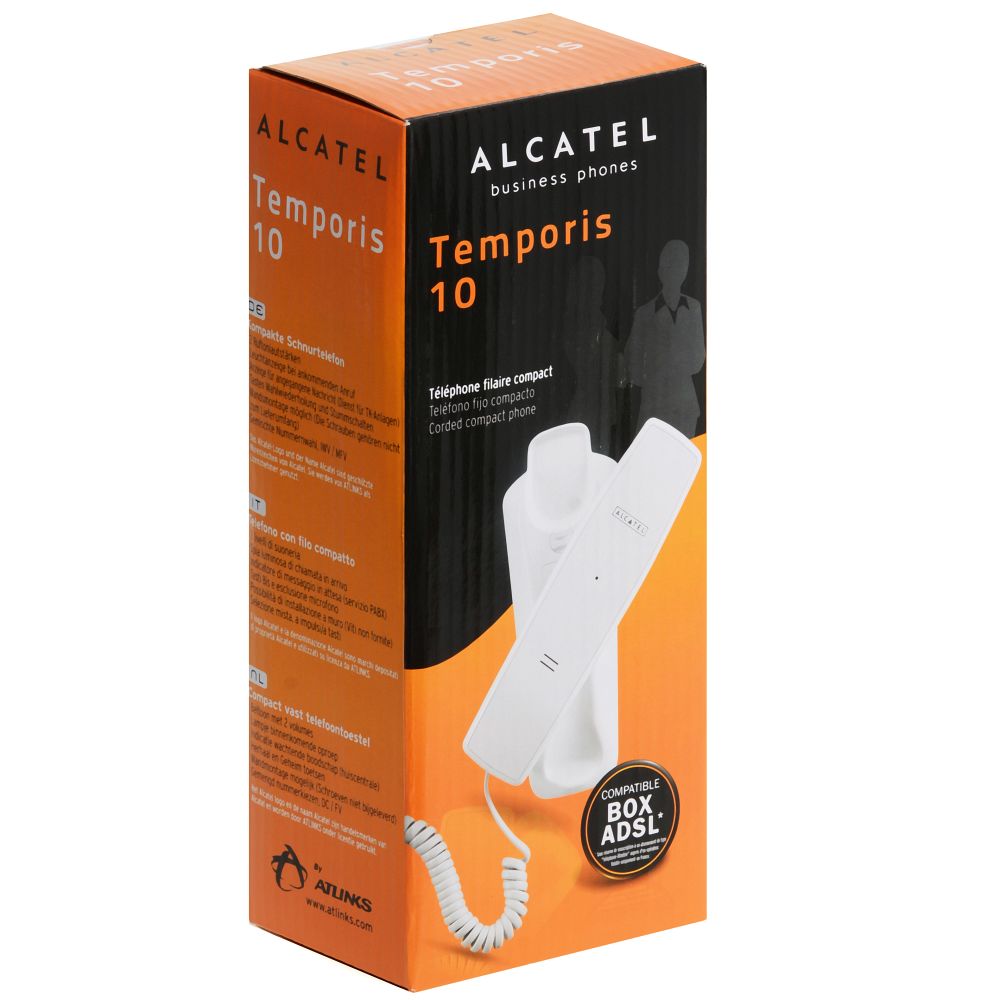 hvit, Alcatel Temporis 10