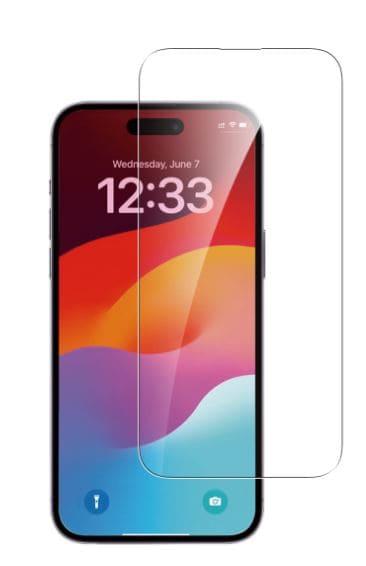 4smarts Second Glass med monteringsramme for Apple iPhone 15