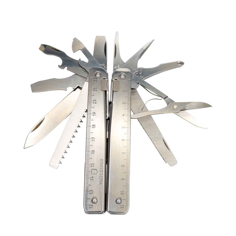 Victorinox V-3.03 38 L Swiss Tool X Plus, sølv