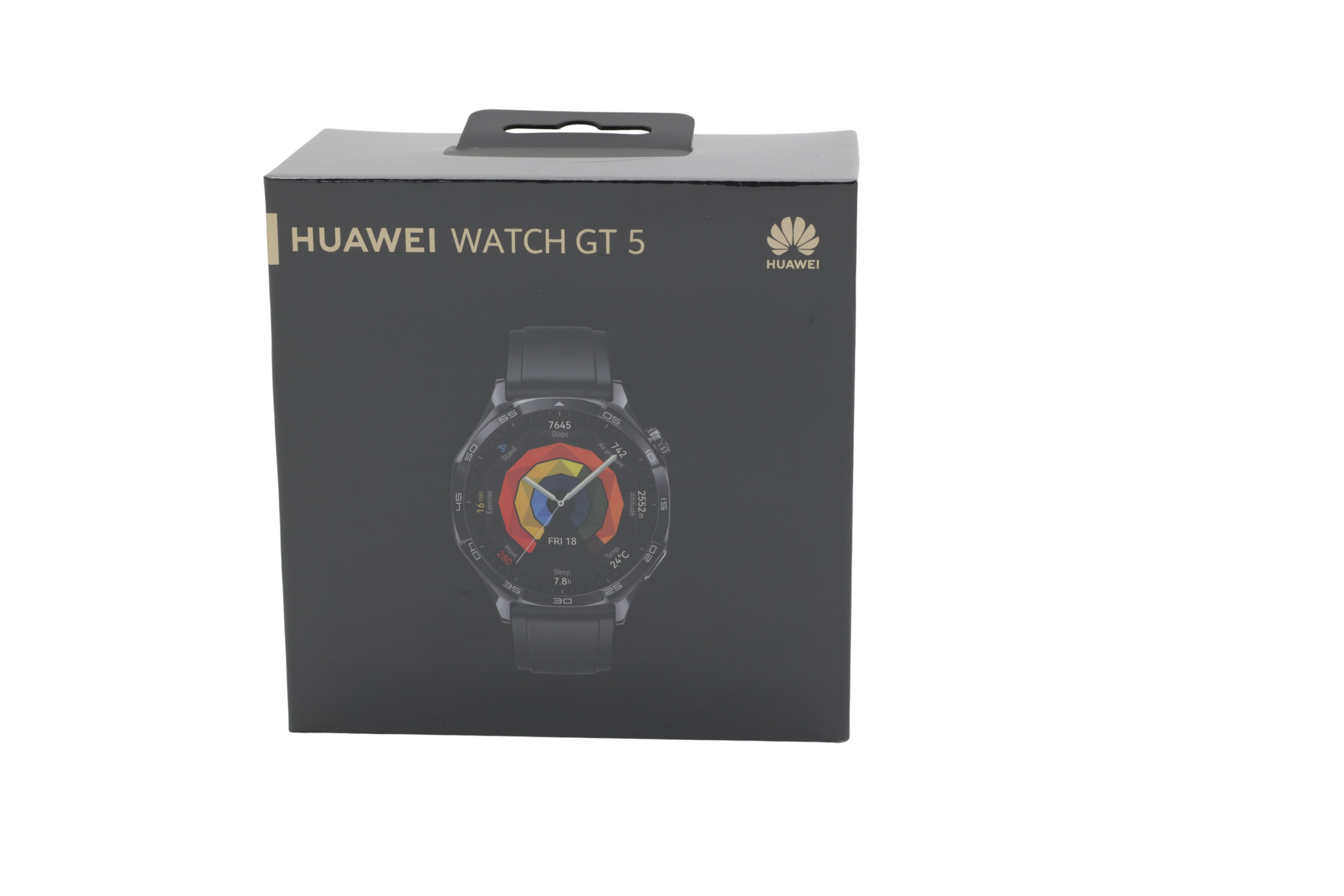 svart, Huawei WATCH GT 5 46 mm