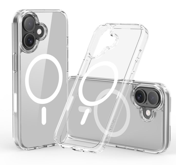 gjennomsiktig, Nevox StyleShell SHOCKFlex - iPhone 17 kompatibel med MagSafe