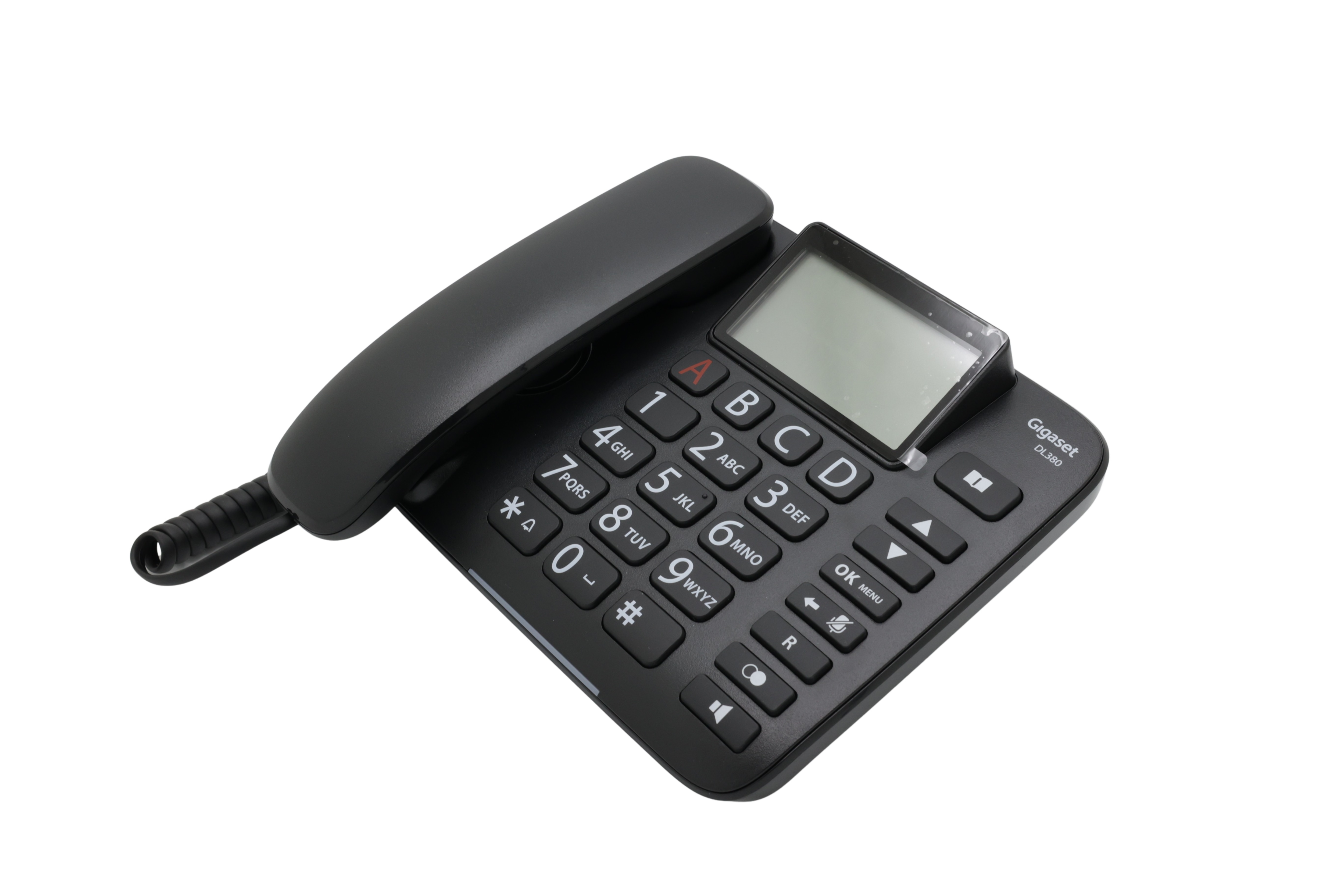 Gigaset DL380 svart - Internasjonalt produkt