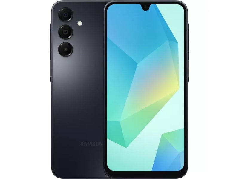 Samsung Galaxy A16 4G 128 GB / smarttelefon med 6,7″ AMOLED-skjerm og Dual SIM – Svart