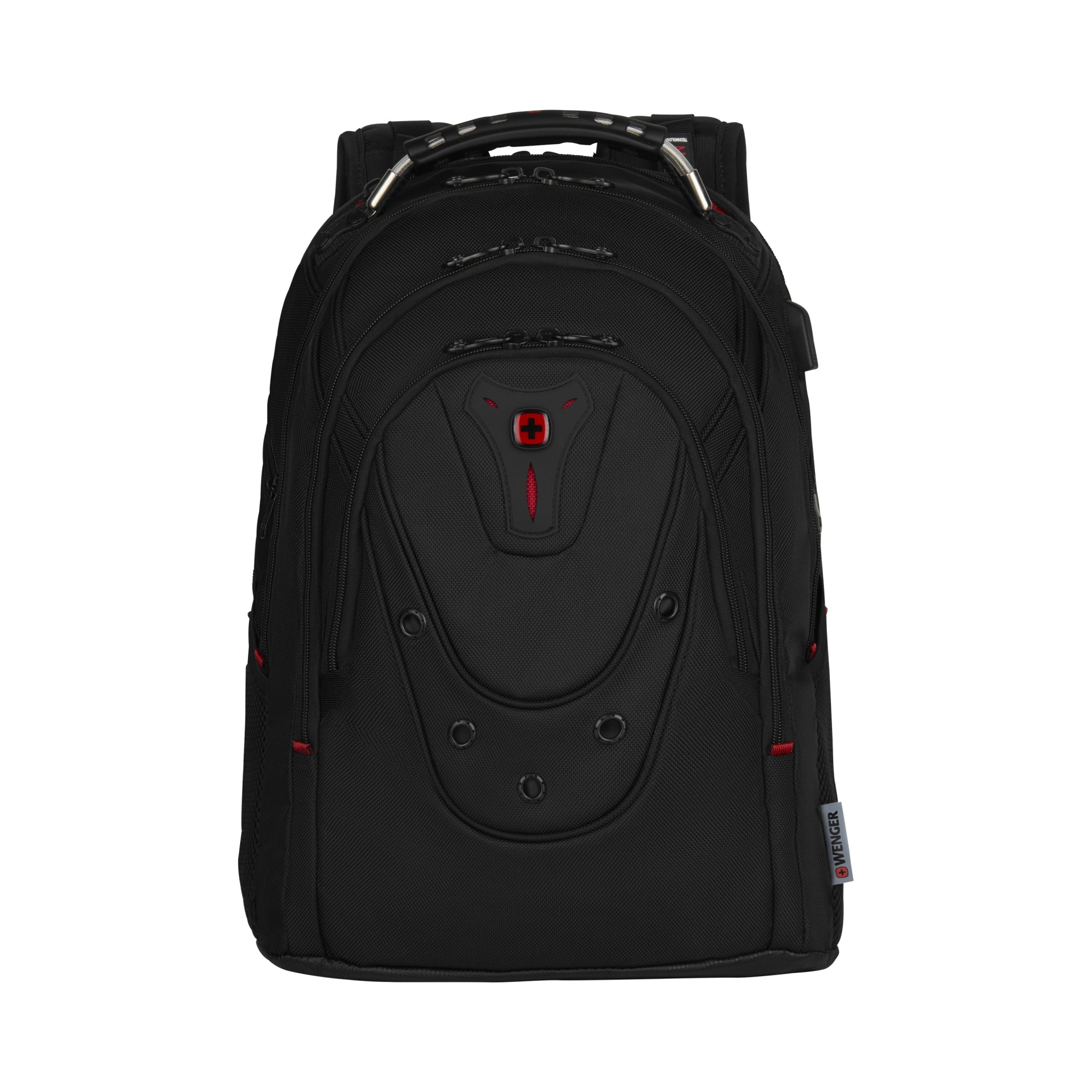 «Wenger Ibex Ballistic Deluxe 14–16"" laptop-ryggsekk med nettbrettlomme – Svart»