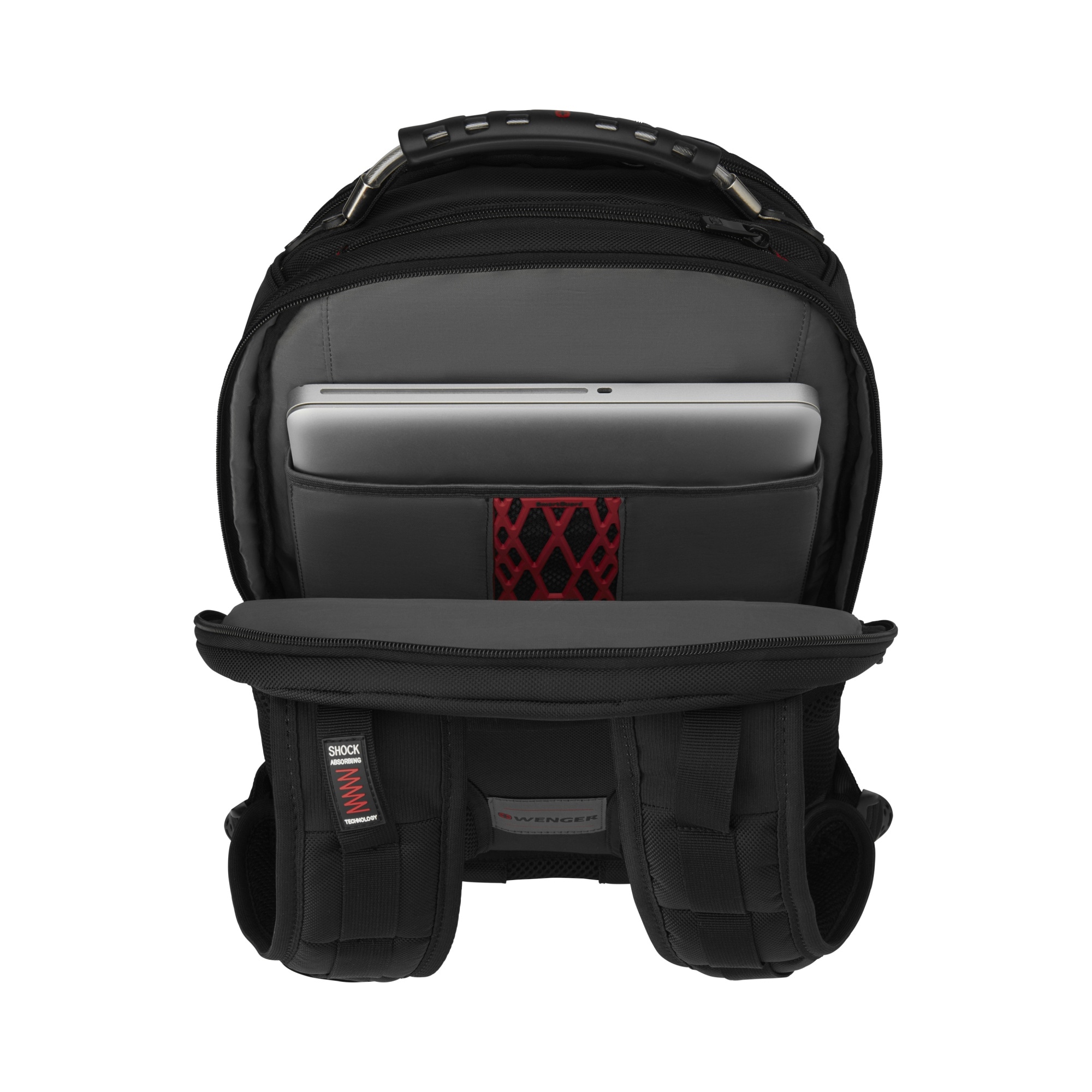 «Wenger Ibex Ballistic Deluxe 14–16"" laptop-ryggsekk med nettbrettlomme – Svart»
