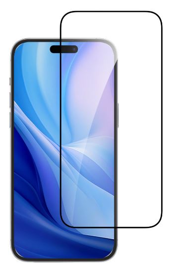 4smarts Second Glass med monteringsramme for Apple iPhone 16 Plus