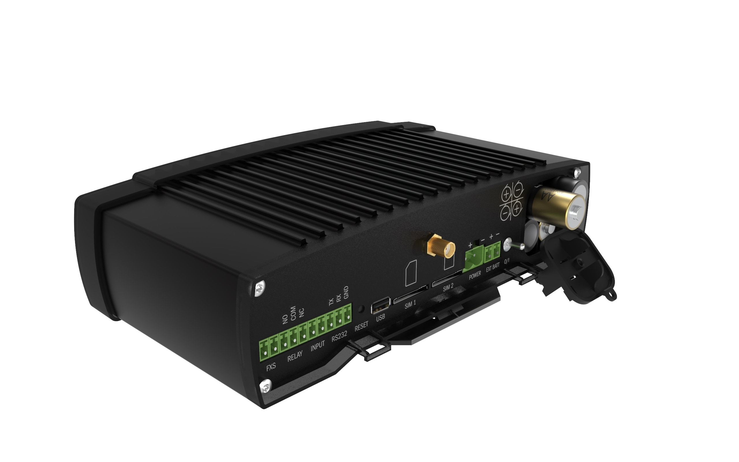 2N EasyGate IP LTE, FXS-tilkobling, VoIP, batteri, 100240 V/1 A
