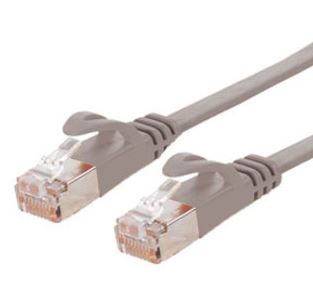 slank, 5 m, 7, grå, S-conn patchkabel U/FTP CAT 7 råkabel