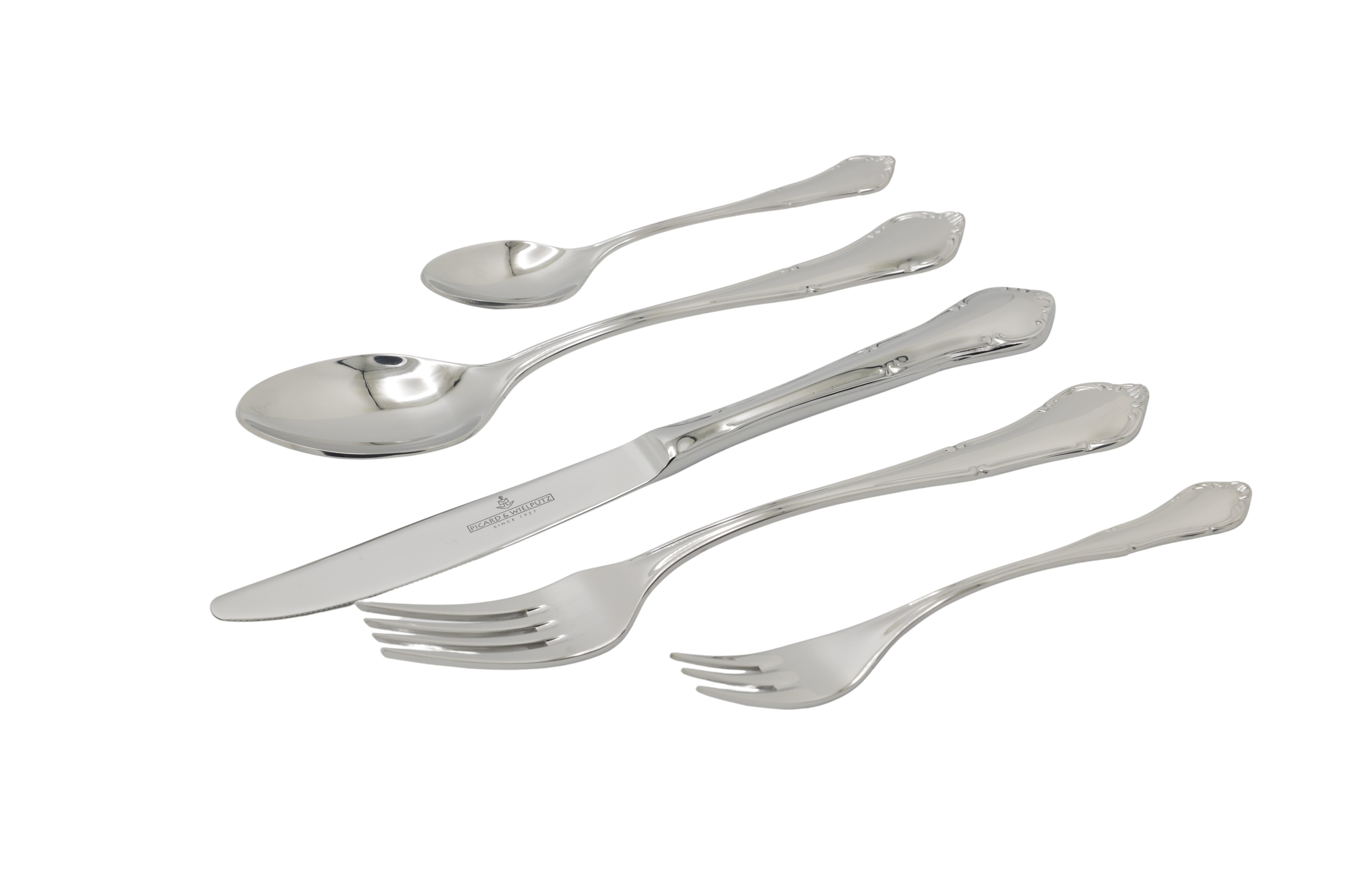 Picard & Wielpütz solid Palazzo-bestikksett med 30 deler