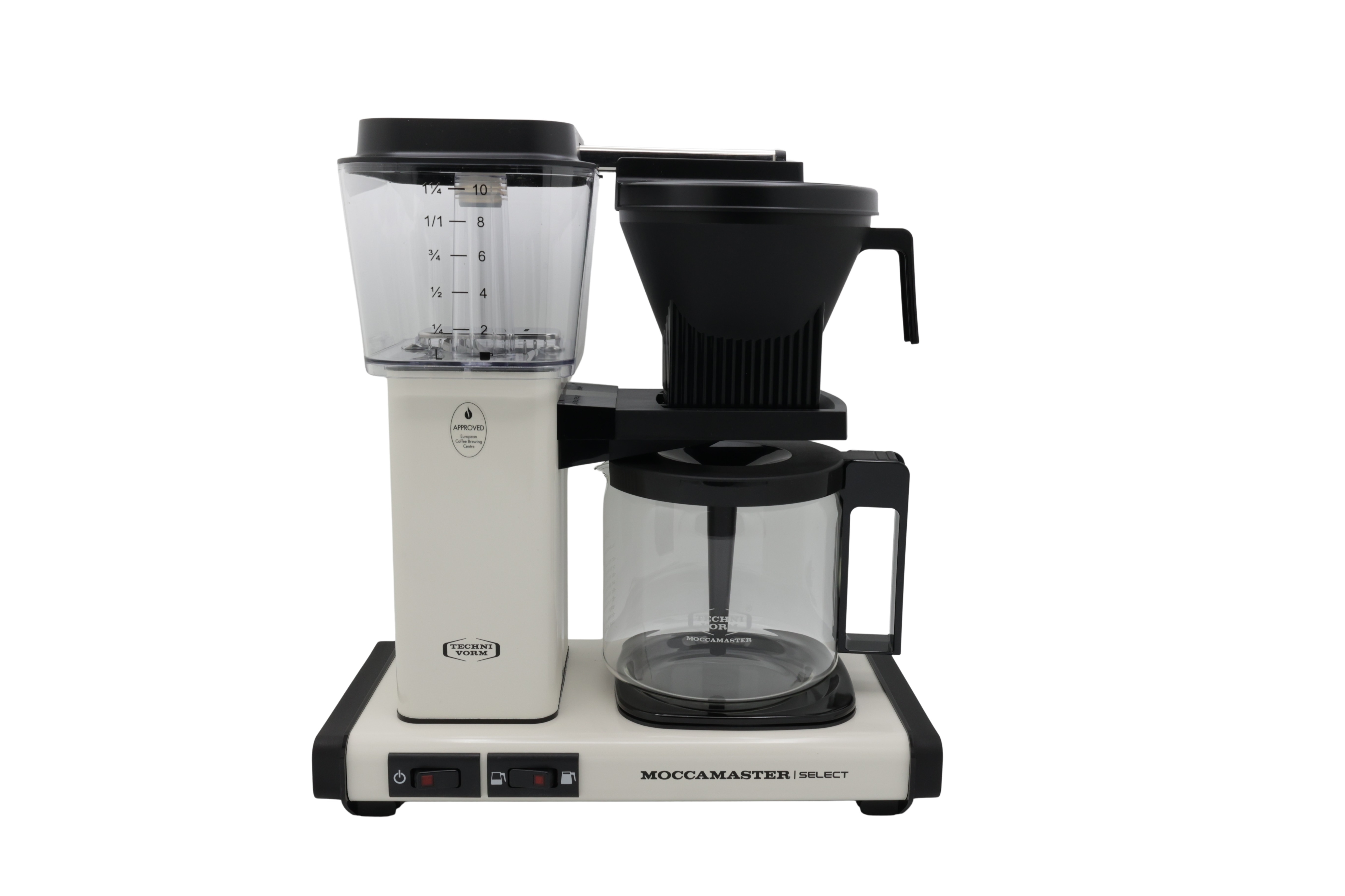 kaffetrakter, 1, Moccamaster 53974 KBG Select, hvit, 25L