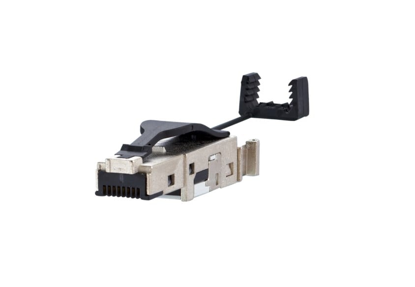 METZ CONNECT E-DAT Industry RJ45 feltplugg svart Cat.6 Class EA