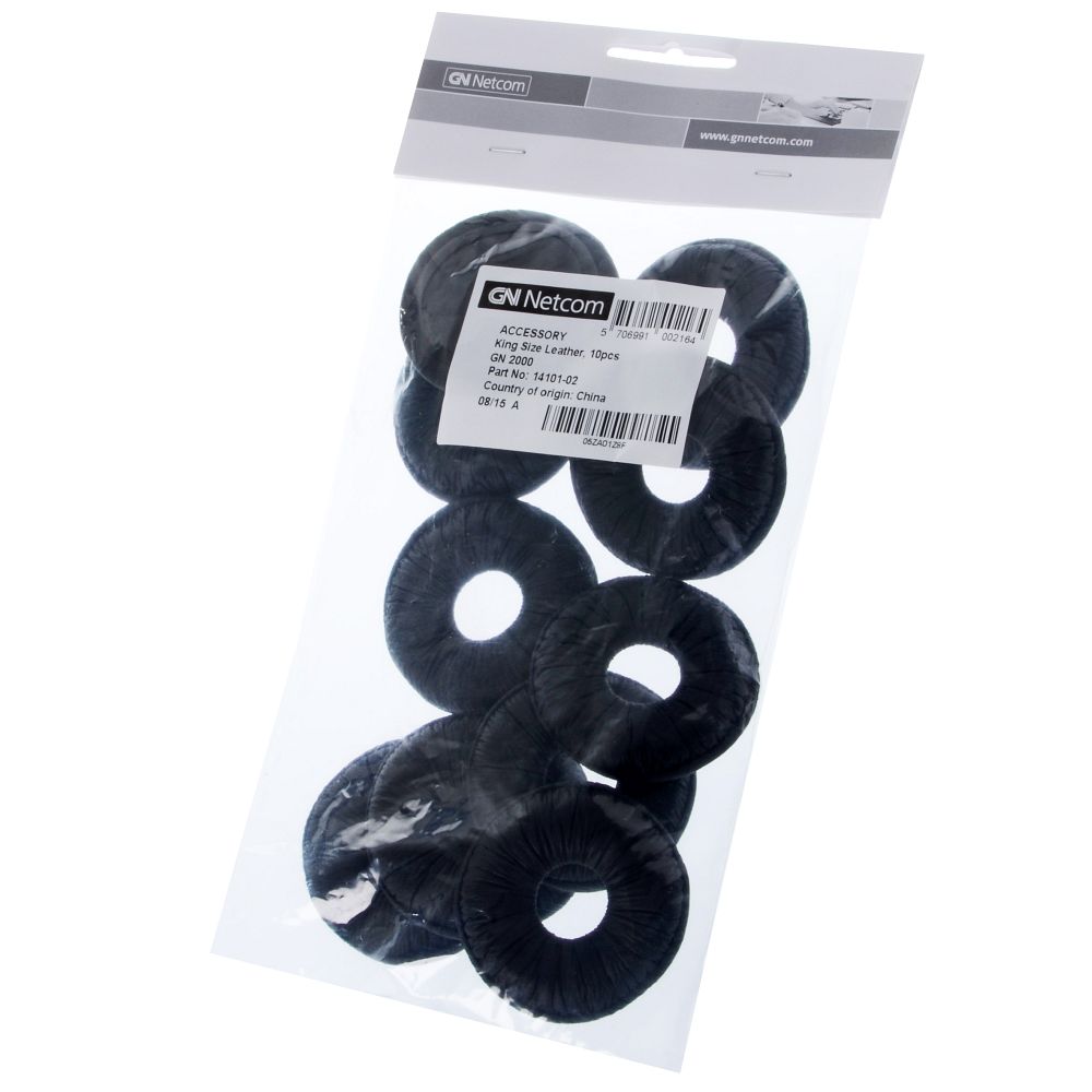 Jabra Øreputer i imitert skinn til GN1900/2000, BIZ 1500 (10 stk)