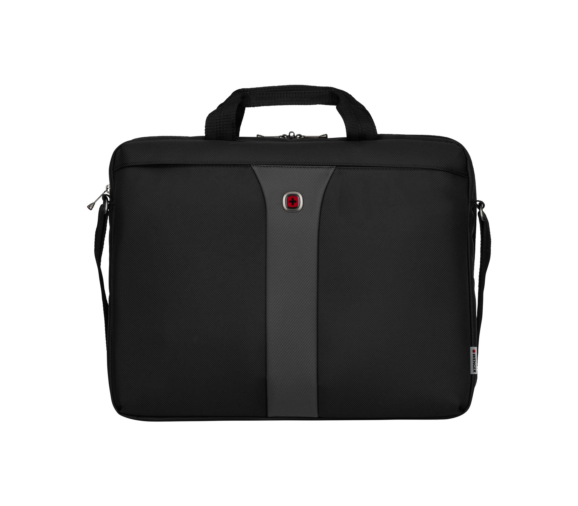 Wenger Legacy 17 - Slank 17-tommers laptopveske - svart