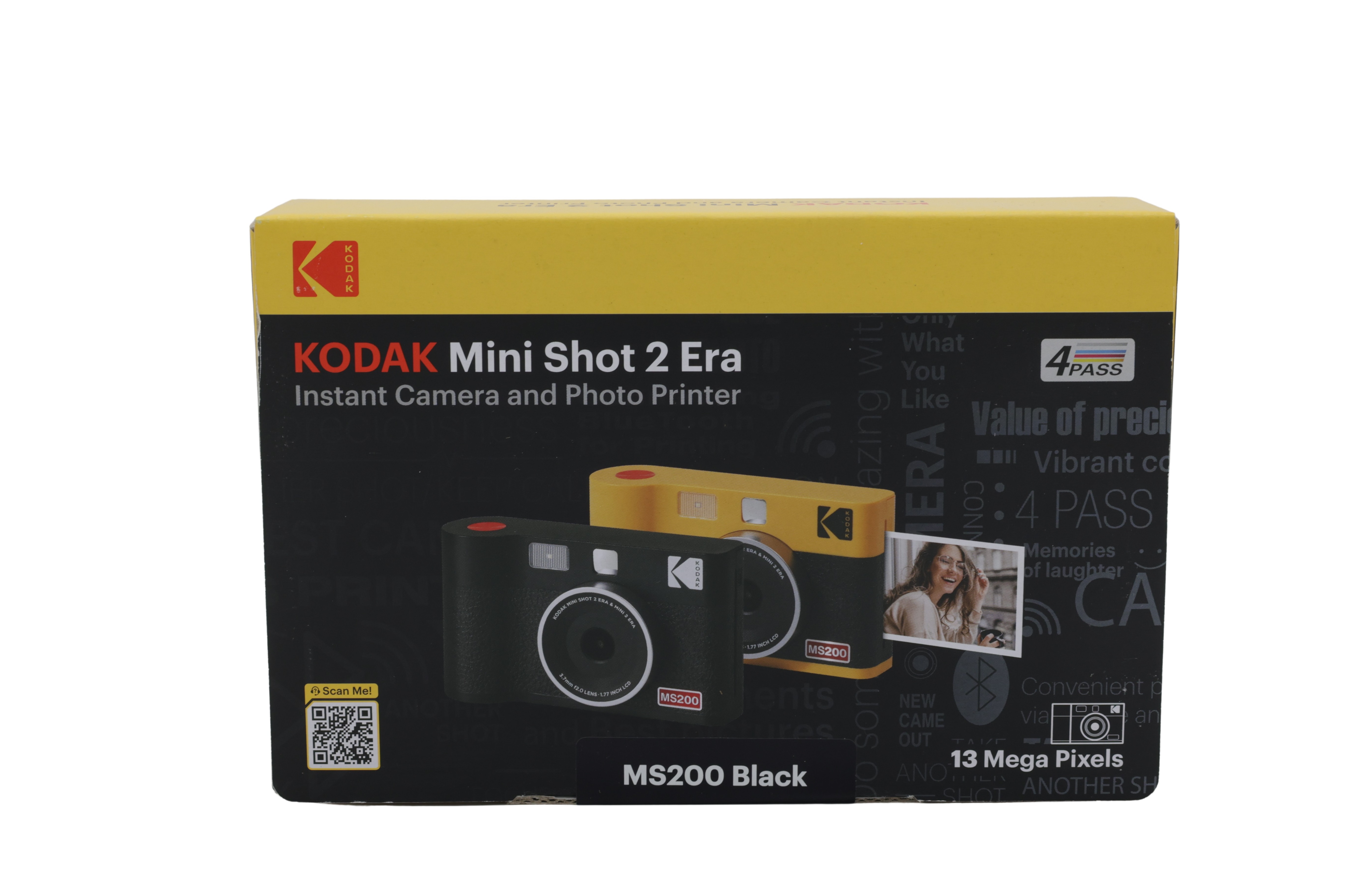 KODAK MINI SHOT 2 ERA svart MS200B Øyeblikkelig kamera