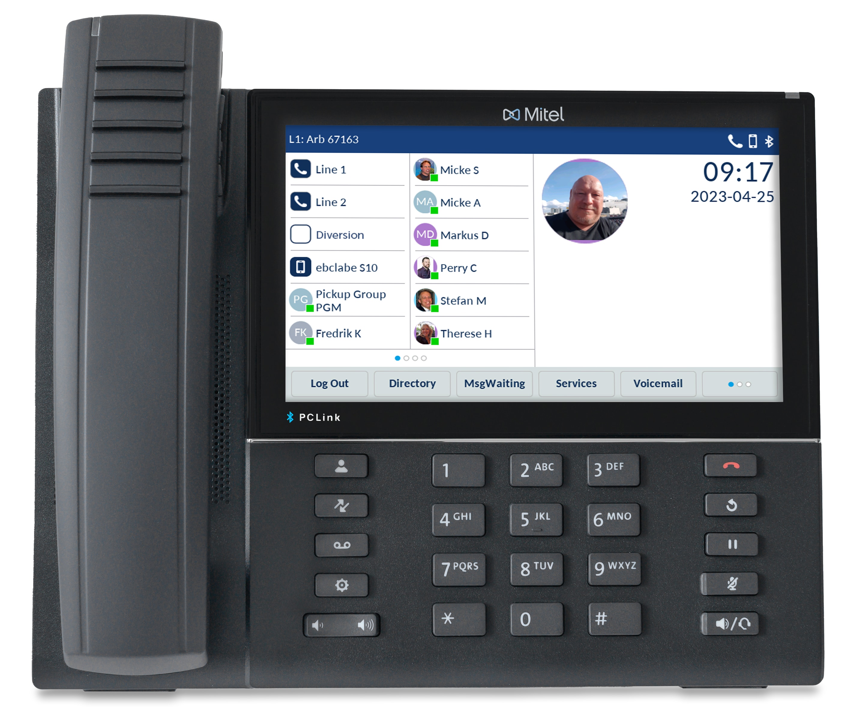 Mitel 6940w IP-telefon