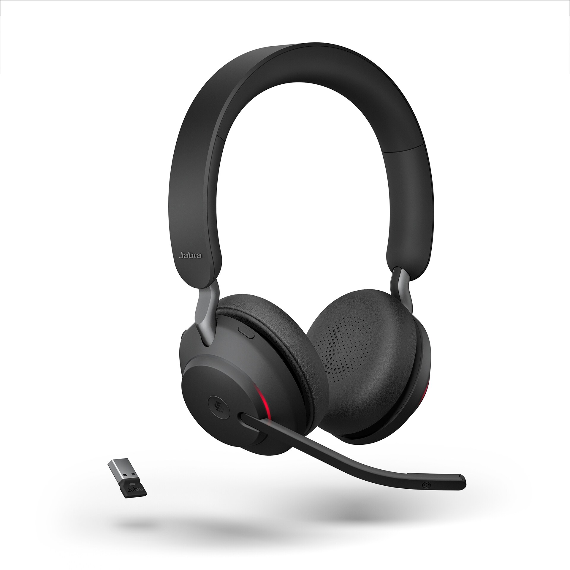 Jabra Evolve2 65 MS Stereo USB-A svart med ladestasjon