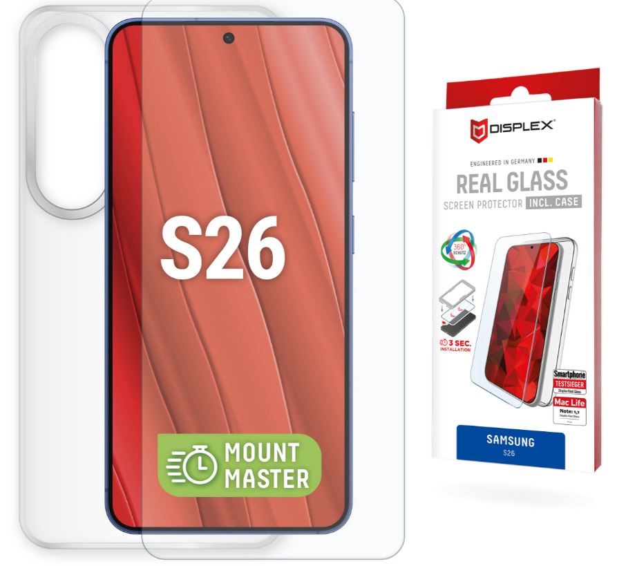 DISPLEX Real Glass MMCase Samsung Galaxy S26