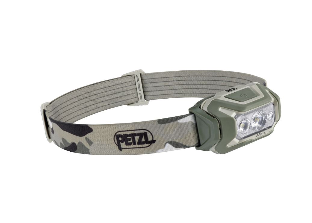 Petzl E070BA02 Aria 2 Rgb hodelykt Desert