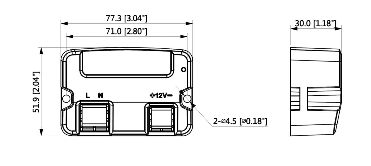 Dahua DH-PFM320D-015 – 12 V DC – 1,5 A strømforsyning