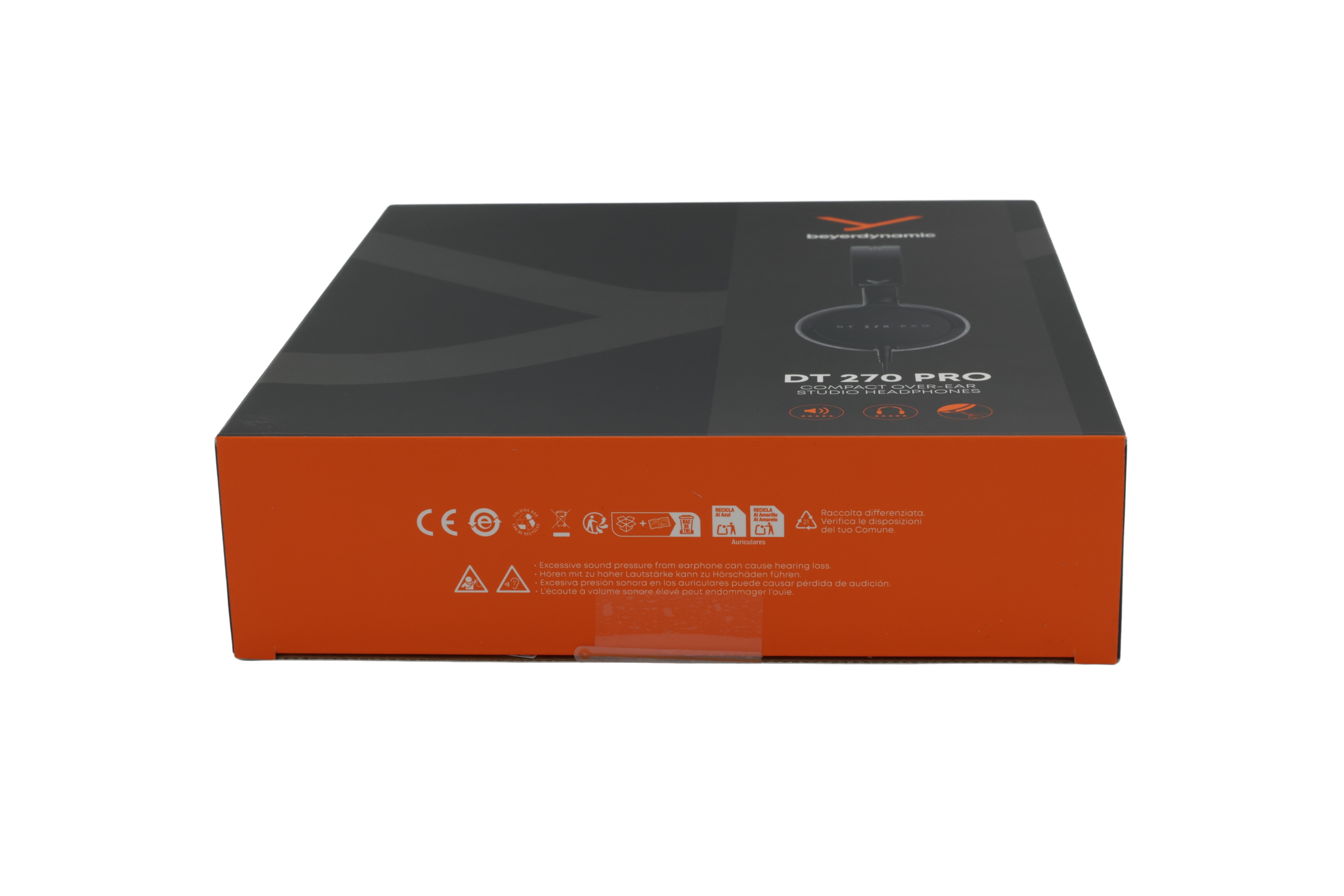 beyerdynamic DT 270 PRO kompakte studiohodetelefoner, svart