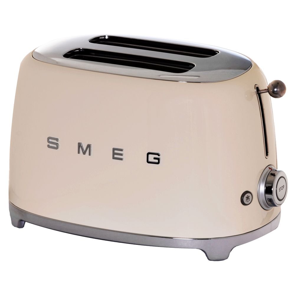 Smeg TSF01CREU Brødrister 2 skiver krem