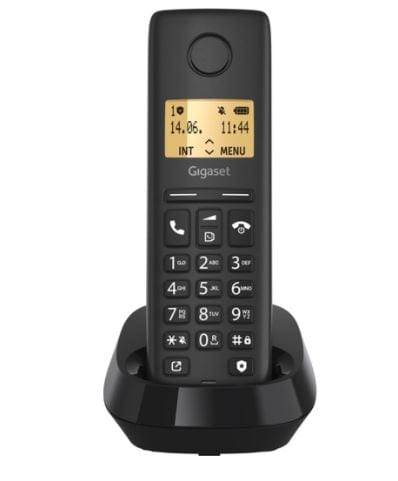 Gigaset PURE 100 svart trådløs telefon Int.ware