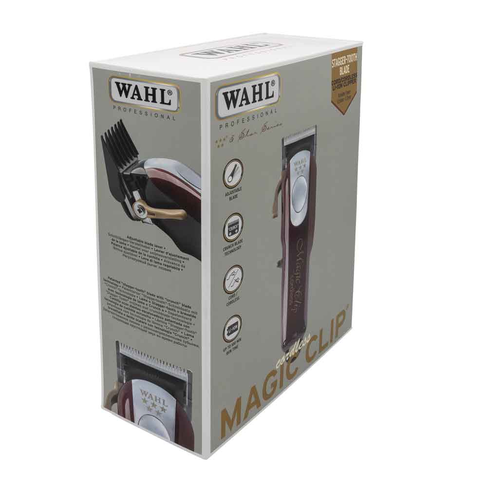 Wahl Cordless Magic Clip 5V hårklipper / trådløs klippemaskin / profesjonell klipper for fading