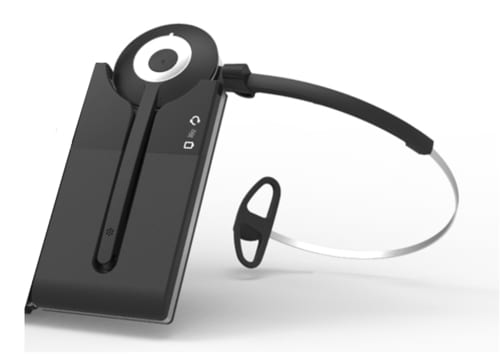 Mitel integrert DECT-hodesett (EU) monauralt