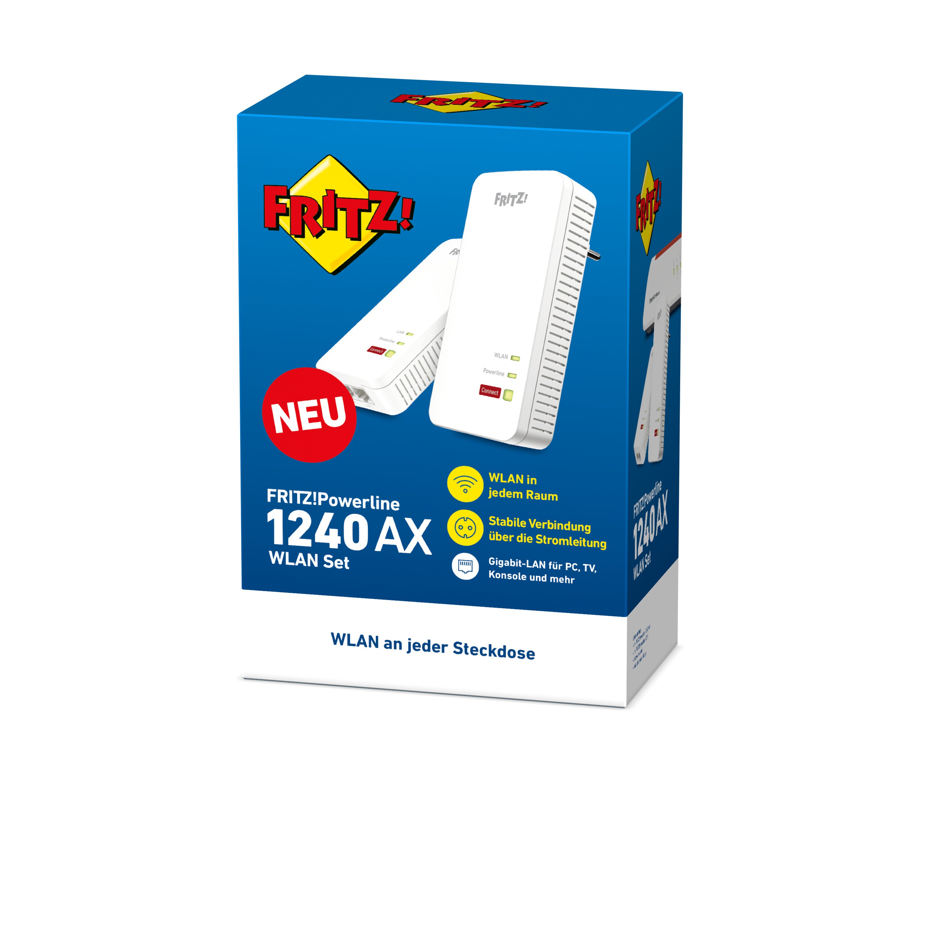 FRITZ! Powerline 1240 AX WLAN-sett