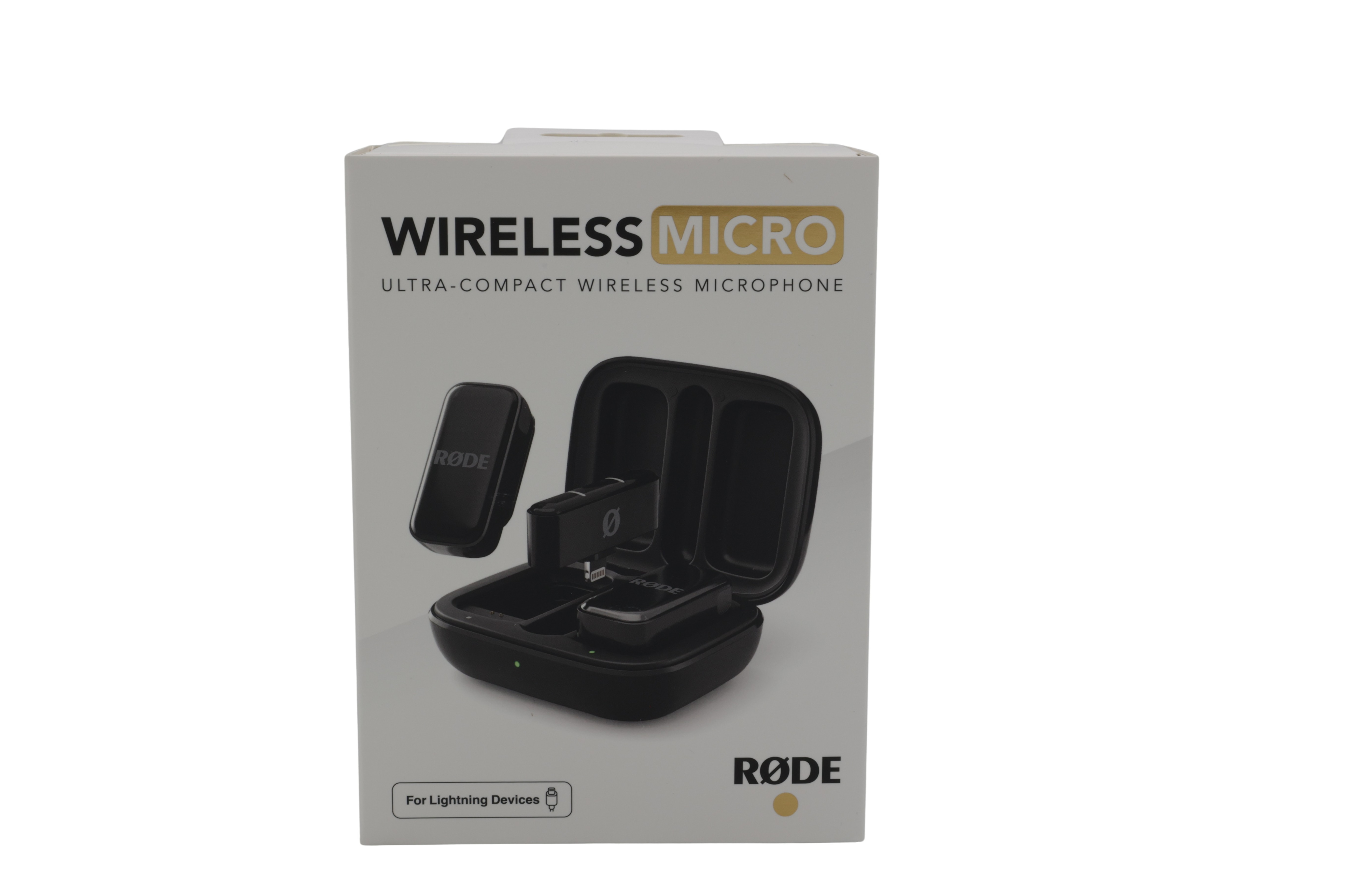 Rode Wireless Micro Lightning, Svart