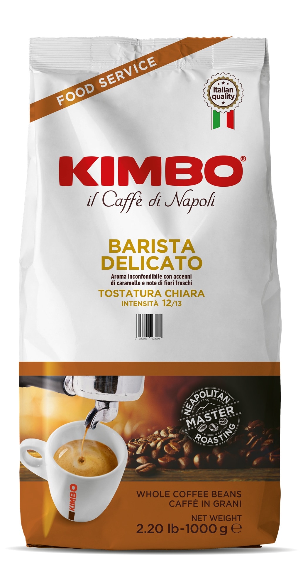 Kimbo Barista Delicato 1 kg bønner