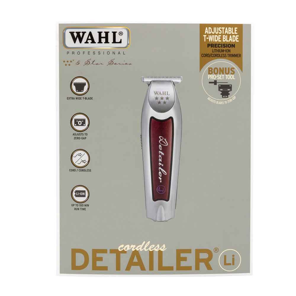 Wahl Clipper batteridrevet detaljmaskin LI 5*