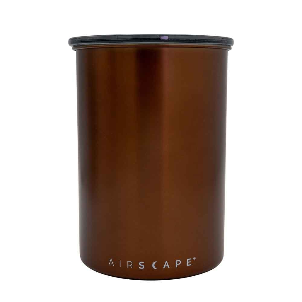 Airscape smaksbeholder medium i rustfritt stål, børstet kobber