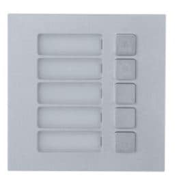 DAHUA DHI-VTO4202F-MB5 – Modul med fem knapper – Sølv