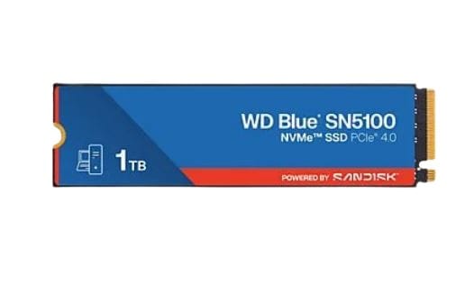 Western Digital SSD M.2 1 TB WD SN5100 Sandisk WDBS4F0010BNC-WRSN