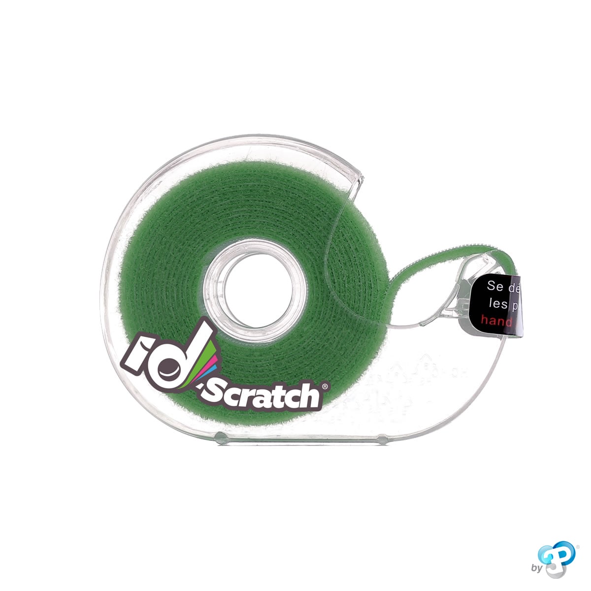 Patchsee ID-SCRATCH, skrapetape, dispenserboks, 2,0 m, Standard Green