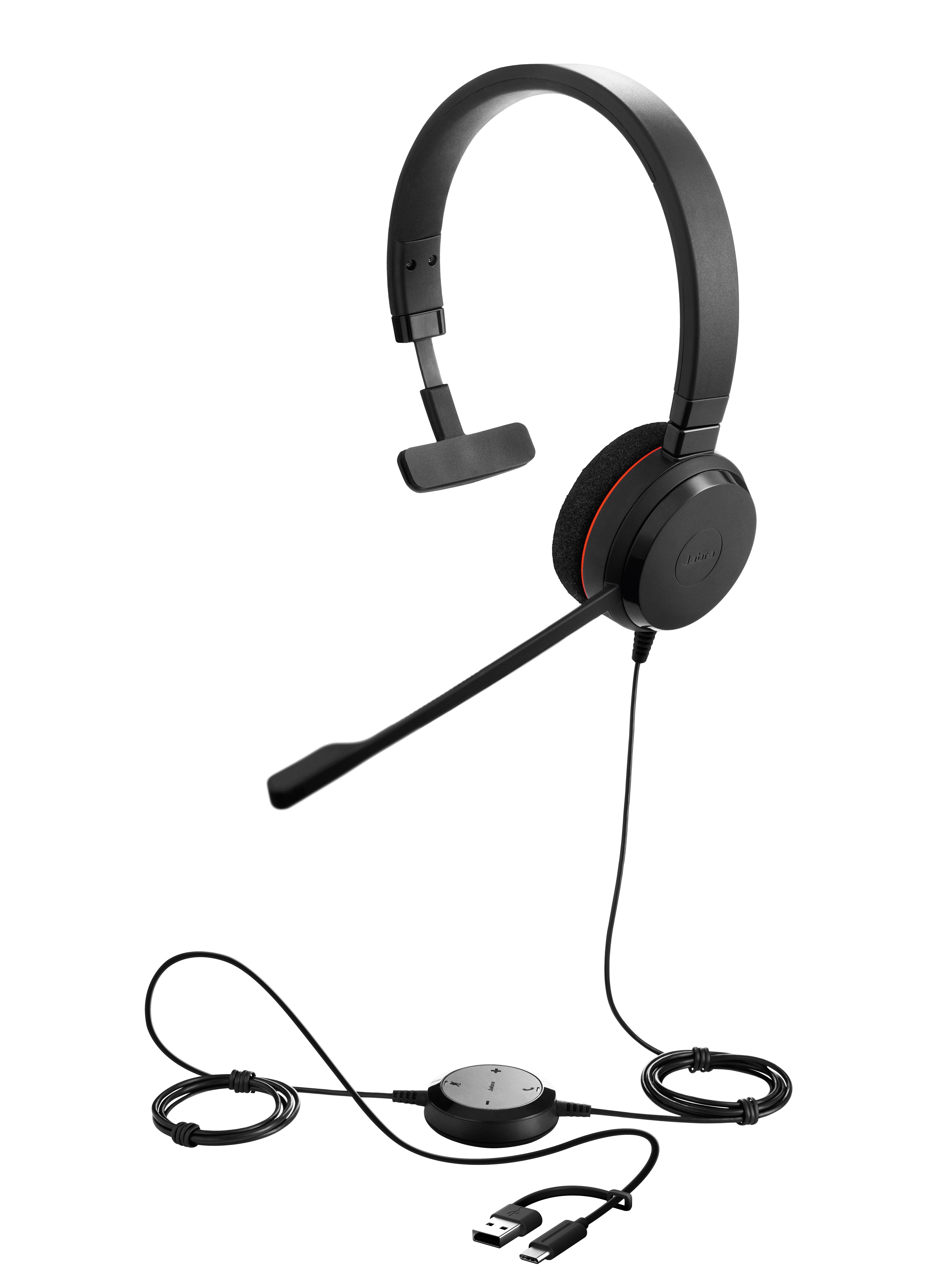 Jabra Evolve 20 Special Edition UC Mono USB-C til A