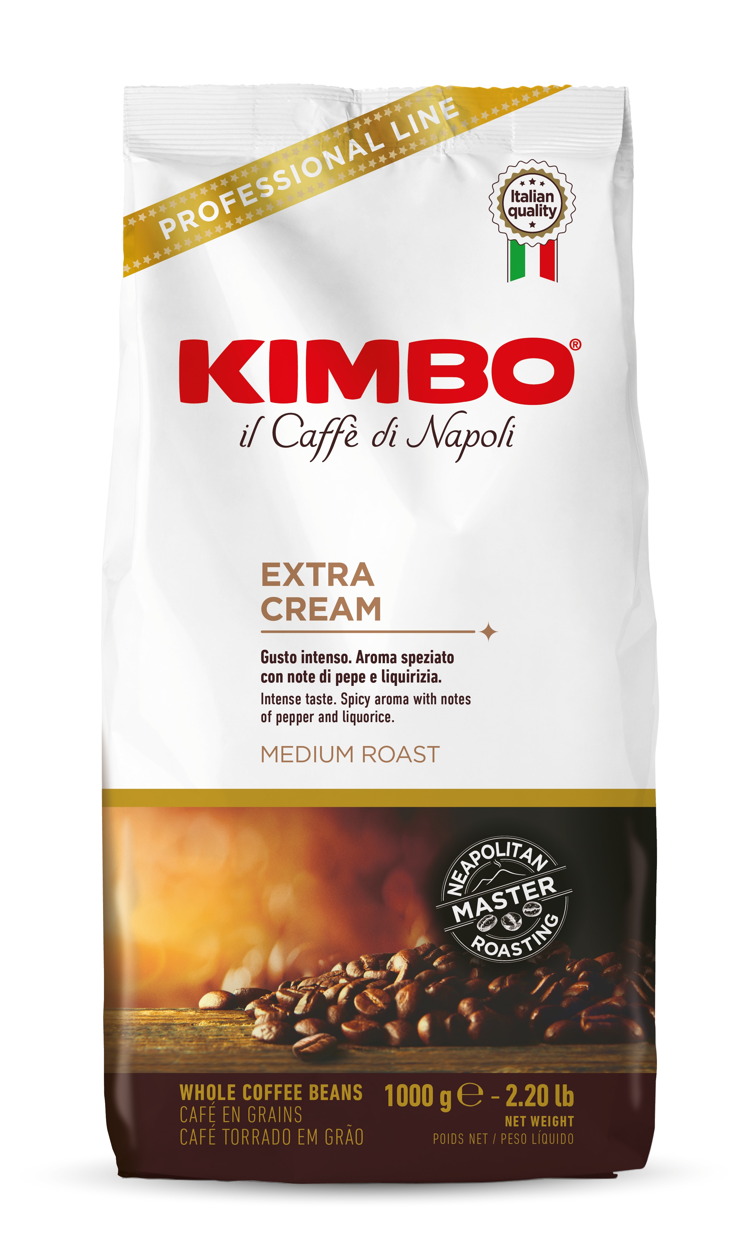 Kimbo EXTRA CREAM 1 kg bønner